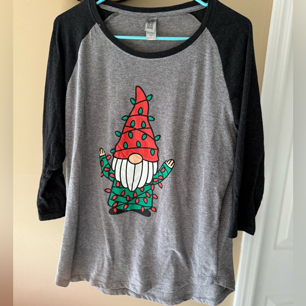 Gnome Christmas Shirt xl